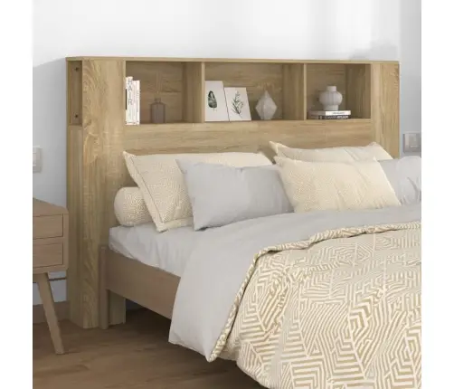 Voodipeatsi Kapp, Sonoma Tamm, 160 X 18,5 X 104,5 Cm