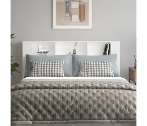 Voodipeatsi Kapp, Valge, 180 X 18,5 X 104,5 Cm