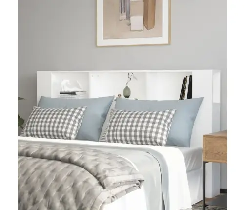 Voodipeatsi Kapp, Valge, 180 X 18,5 X 104,5 Cm