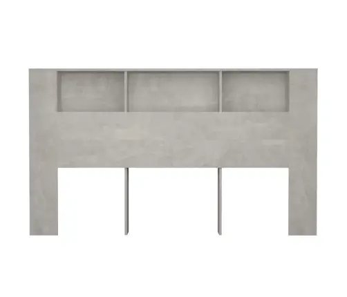 Galvūgalis-Spintelė, Betono Pilkos Spalvos, 180X18,5X104,5Cm