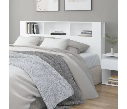 Galvūgalis-Spintelė, Baltos Spalvos, 200X18,5X104,5Cm