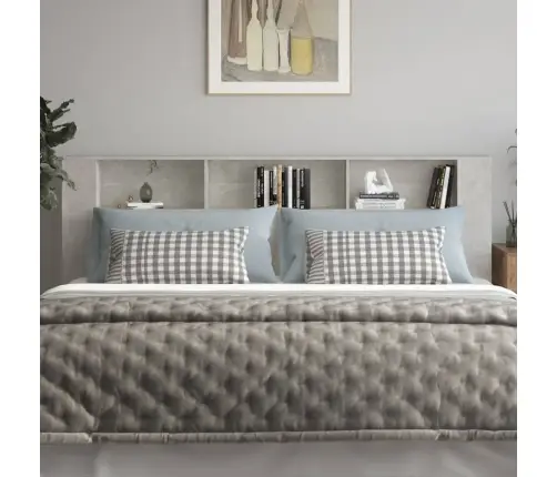 Voodipeatsi Kapp, Betoonhall, 220 X 18,5 X 104,5 Cm