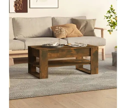 Kafijas Galdiņš, Ozola Krāsa, 102X55X45 Cm, Inženierijas Koks Vidaxl Kafijas Galdiņš, Ozola Krāsa, 102X55X45 Cm, Inženierijas Koks Vidaxl