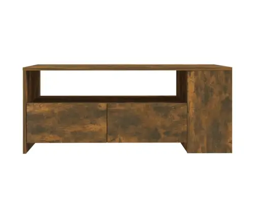 Kafijas Galdiņš, Ozola Krāsa, 102X55X42 Cm, Inženierijas Koks Vidaxl