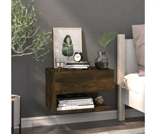 Seinale Kinnitatavad Öökapid 2 Tk Suitstatud Tamm