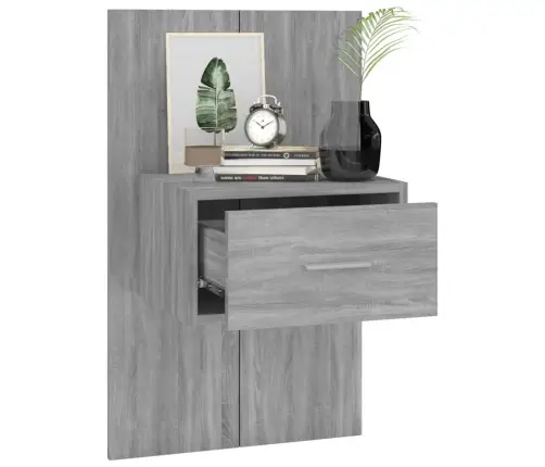 Sienas Naktsskapītis, Pelēcīga Ozolkoka Krāsa Vidaxl