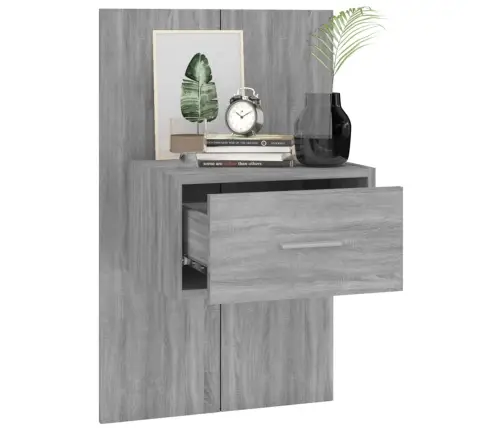 Seinale Kinnitatavad Öökapid 2 Tk Hall Sonoma Tamm