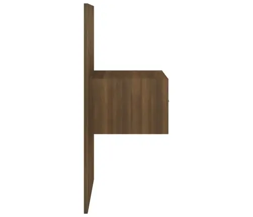 Sienas Naktsskapītis, Brūna Koka Krāsa Vidaxl