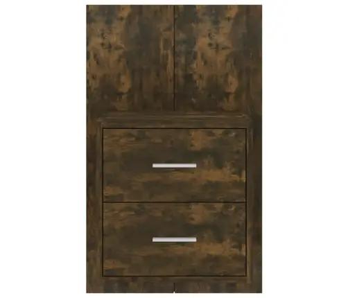 Prie Sienos Montuojamos Naktinės Spintelės, 2Vnt., Ąžuolo