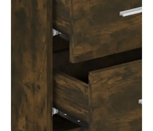 Prie Sienos Montuojamos Naktinės Spintelės, 2Vnt., Ąžuolo