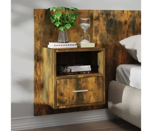 Seinale Kinnitatavad Öökapid 2 Tk Suitstatud Tamm