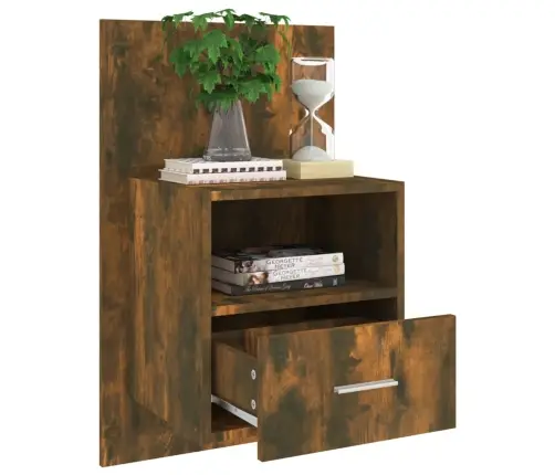 Seinale Kinnitatavad Öökapid 2 Tk Suitstatud Tamm