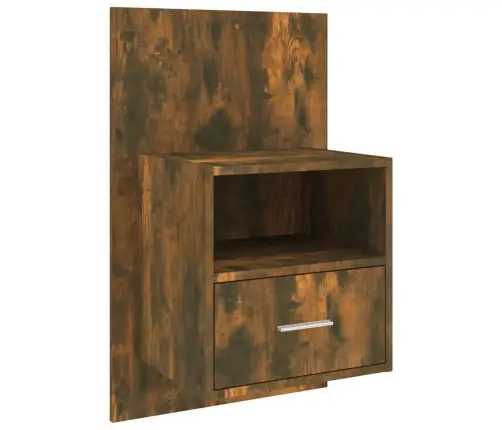 Seinale Kinnitatavad Öökapid 2 Tk Suitstatud Tamm