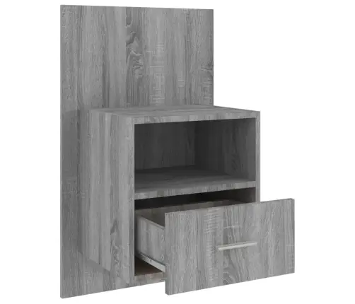 Sienas Naktsskapītis, Pelēcīga Ozolkoka Krāsa Vidaxl