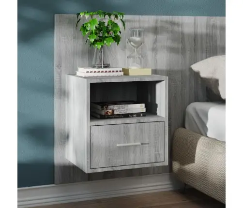 Sienas Naktsskapītis, Pelēcīga Ozolkoka Krāsa Vidaxl