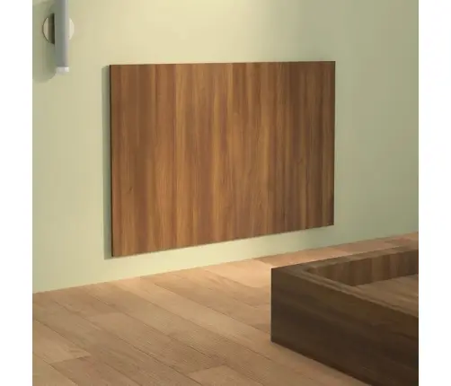 Gultas Galvgalis, Brūna Ozola, 120X1,5X80 Cm, Inženierijas Koks Vidaxl