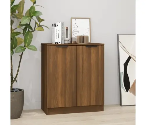 Kumode, Brūna Ozola, 60X30X70 Cm, Inženierijas Koks Vidaxl
