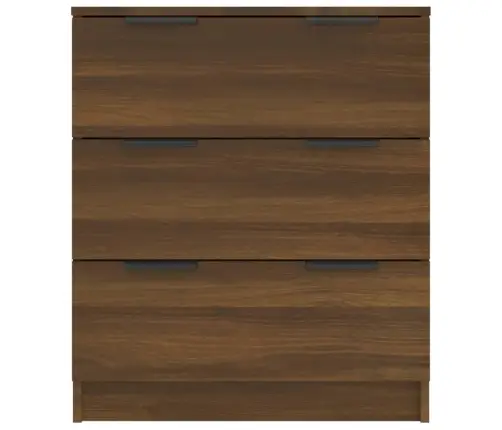 Šoninė Spintelė, Ruda Ąžuolo, 60X30X70cm Apdirbta Mediena