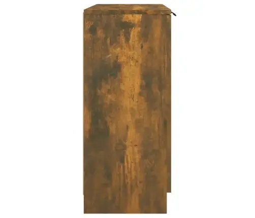 Šoninė Spintelė, Dūminio Ąžuolo, 60X30X70cm Apdirbta Mediena