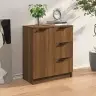 Kumode, Brūna Ozola, 60X30X70 Cm, Inženierijas Koks Vidaxl