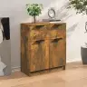 Kumode, Ozolkoka Krāsa, 60X30X70 Cm, Inženierijas Koks Vidaxl
