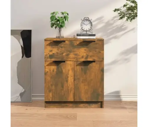 Kumode, Ozolkoka Krāsa, 60X30X70 Cm, Inženierijas Koks Vidaxl