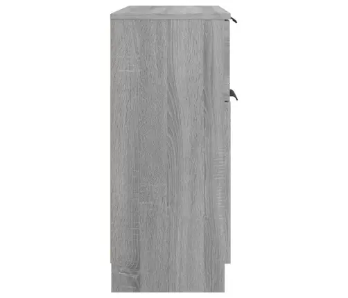 Kumode, Pelēka Ozolkoka Krāsa, 60X30X70 Cm, Inženierijas Koks Vidaxl