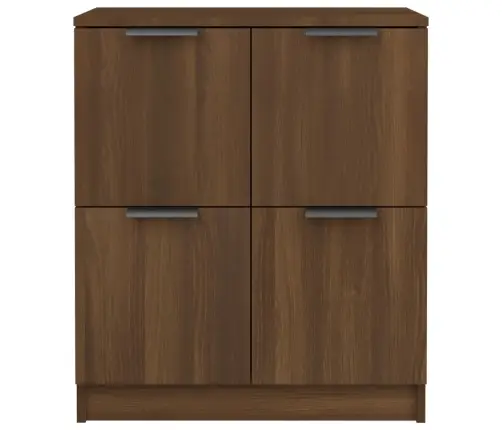 Kumode, Brūna Ozola, 60X30X70 Cm, Inženierijas Koks Vidaxl