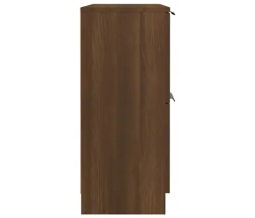 Kumode, Brūna Ozola, 60X30X70 Cm, Inženierijas Koks Vidaxl