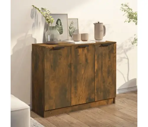 Kumode, Ozolkoka Krāsa, 90,5X30X70 Cm, Inženierijas Koks Vidaxl