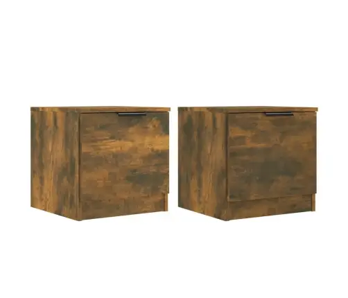 Naktsskapīši, 2 Gab., Ozolkoka Krāsa, 40X39X40 Cm Vidaxl Naktsskapīši, 2 Gab., Ozolkoka Krāsa, 40X39X40 Cm Vidaxl