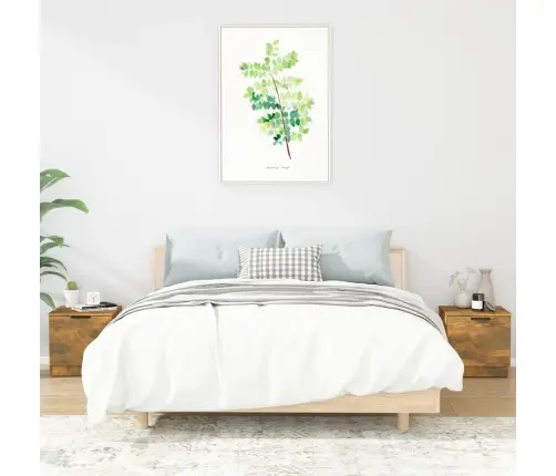 Naktsskapīši, 2 Gab., Ozolkoka Krāsa, 40X39X40 Cm Vidaxl Naktsskapīši, 2 Gab., Ozolkoka Krāsa, 40X39X40 Cm Vidaxl