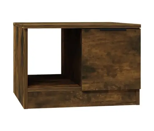 Kavos Staliukas, Dūminio Ąžuolo, 50X50X36cm Apdirbta Mediena Kavos Staliukas, Dūminio Ąžuolo, 50X50X36cm Apdirbta Mediena