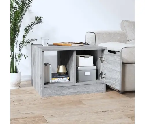 Kafijas Galdiņš, Pelēka Ozola, 50X50X36 Cm, Inženierijas Koks Vidaxl Kafijas Galdiņš, Pelēka Ozola, 50X50X36 Cm, Inženierijas Koks Vidaxl