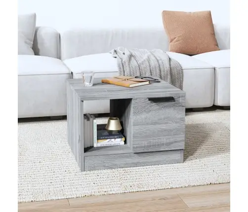 Kafijas Galdiņš, Pelēka Ozola, 50X50X36 Cm, Inženierijas Koks Vidaxl Kafijas Galdiņš, Pelēka Ozola, 50X50X36 Cm, Inženierijas Koks Vidaxl