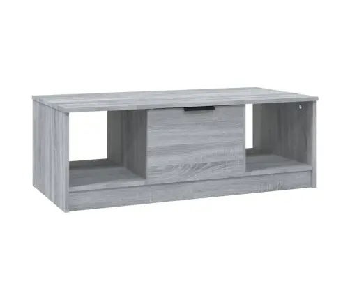 Kafijas Galdiņš, Pelēka Ozola, 102X50X36 Cm, Inženierijas Koks Vidaxl