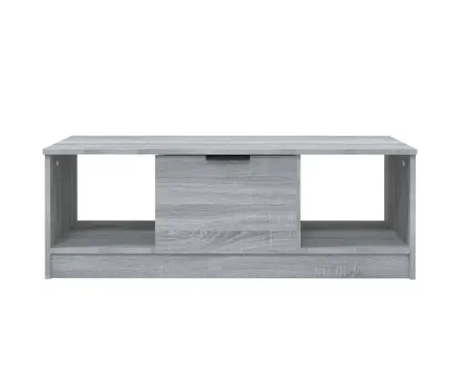 Kafijas Galdiņš, Pelēka Ozola, 102X50X36 Cm, Inženierijas Koks Vidaxl