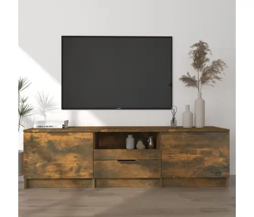 Tv Skapītis, Ozolkoka Krāsa, 140X35X40 Cm, Inženierijas Koks Vidaxl