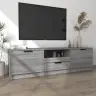 Tv Skapītis, Pelēka Ozolkoka, 140X35X40 Cm, Inženierijas Koks Vidaxl