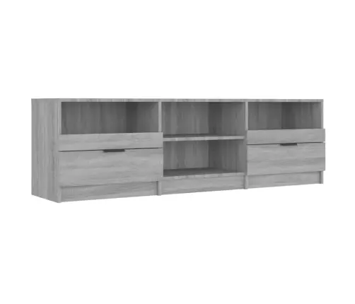 Tv Skapītis, Pelēka Ozolkoka, 150X33,5X45 Cm, Inženierijas Koks Vidaxl