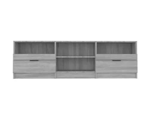 Tv Skapītis, Pelēka Ozolkoka, 150X33,5X45 Cm, Inženierijas Koks Vidaxl