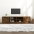 Tv Skapīši, 2 Gab., Ozolkoka, 80X35X36,5 Cm, Inženierijas Koks Vidaxl