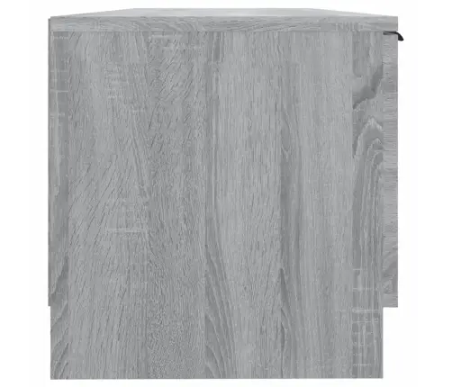 Tv Skapītis, Pelēka Ozolkoka, 102X35X36,5 Cm, Inženierijas Koks Vidaxl