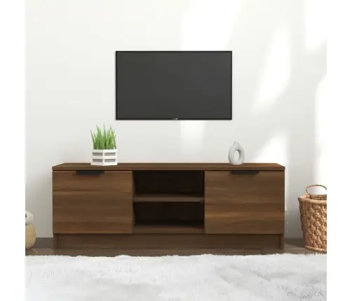 Tv Skapītis, Ozolkoka Krāsa, 102X35X36,5 Cm, Inženierijas Koks Vidaxl