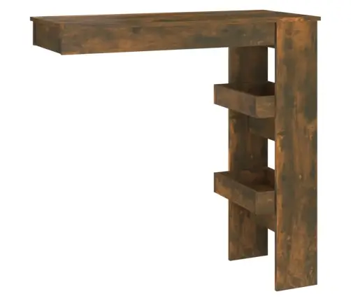 Sienas Bāra Galds, Ozolkoka, 102X45X103,5 Cm, Inženierijas Koks Vidaxl