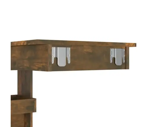 Sienas Bāra Galds, Ozolkoka, 102X45X103,5 Cm, Inženierijas Koks Vidaxl