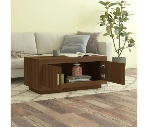 Kafijas Galdiņš, Ozola Krāsa, 102X50X45 Cm, Inženierijas Koks Vidaxl Kafijas Galdiņš, Ozola Krāsa, 102X50X45 Cm, Inženierijas Koks Vidaxl