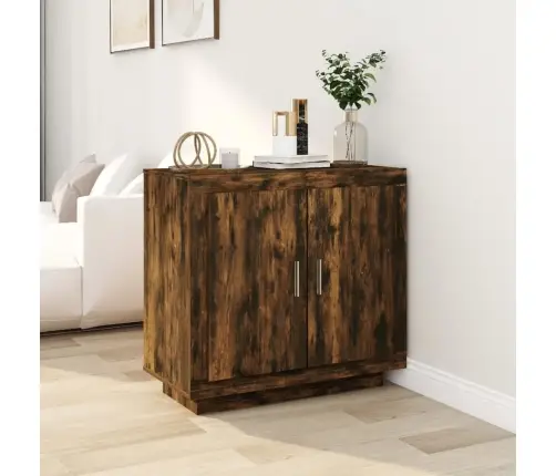 Kumode, Ozolkoka Krāsā, 80X40X75 Cm, Inženierijas Koks Vidaxl