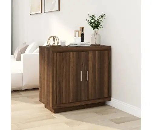 Puhvetkapp, Pruun Tamm, 80 X 40 X 75 cm Tehispuit