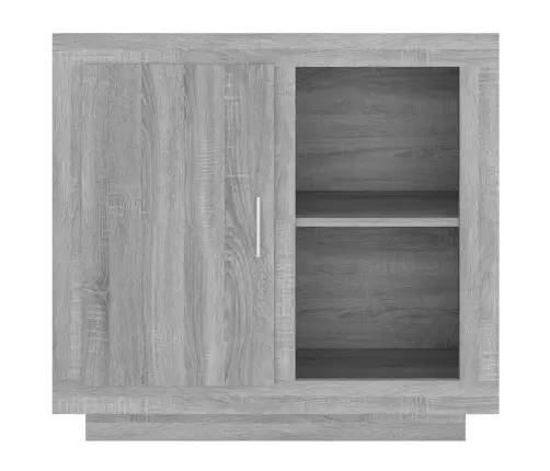 Kumode, 80X40X75 Cm, Pelēka Ozolkoka Krāsa Vidaxl